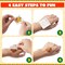 144 PCS Cinco De Mayo Temporary Tattoo Set for Mexican Themed Party, Fiesta Party Fake Tattoos Stickers Sombrero Hats, Taco Design, Face Body Tattoo Decorations